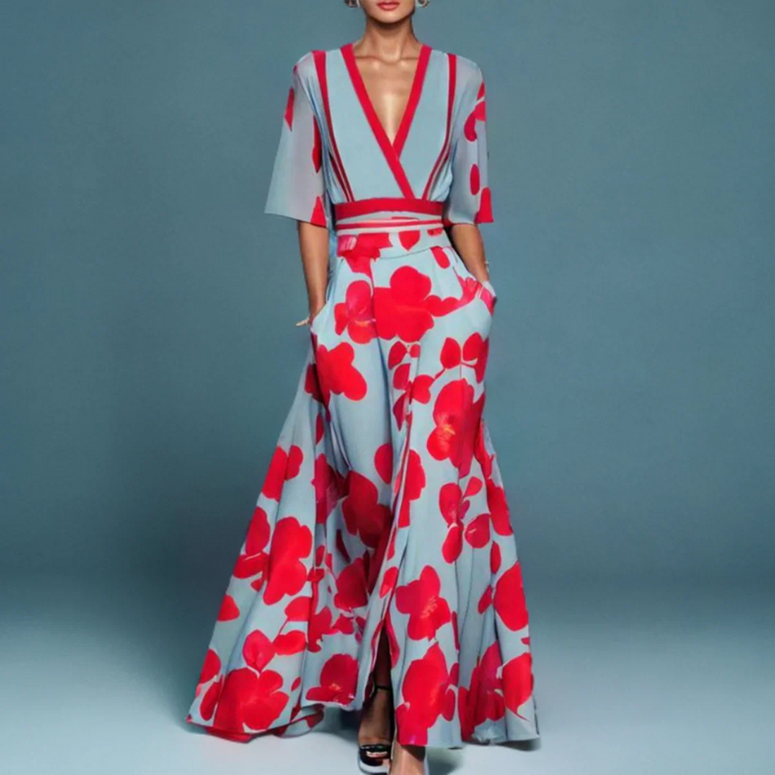 Florita | Floral Wrap Dress