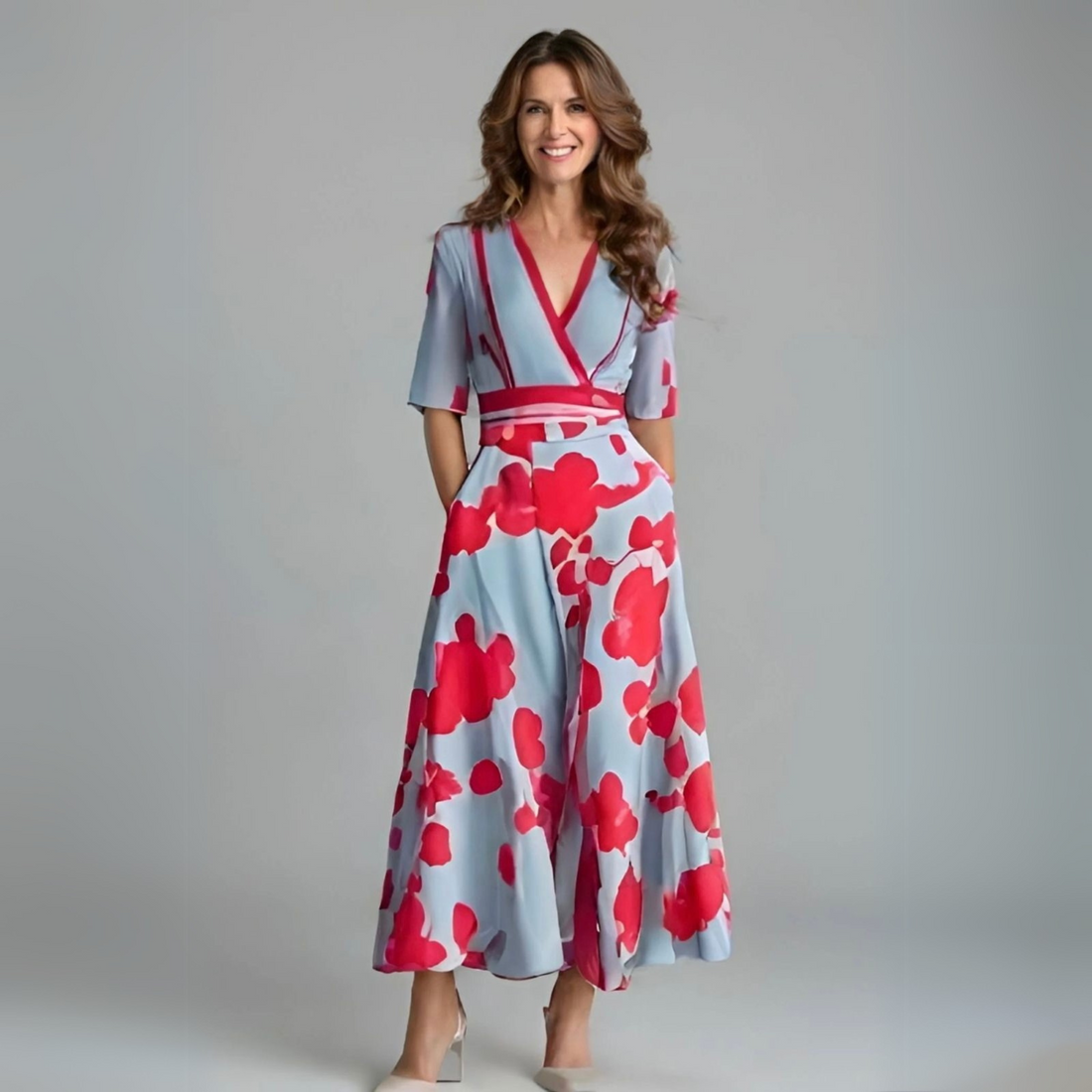 Florita | Floral Wrap Dress