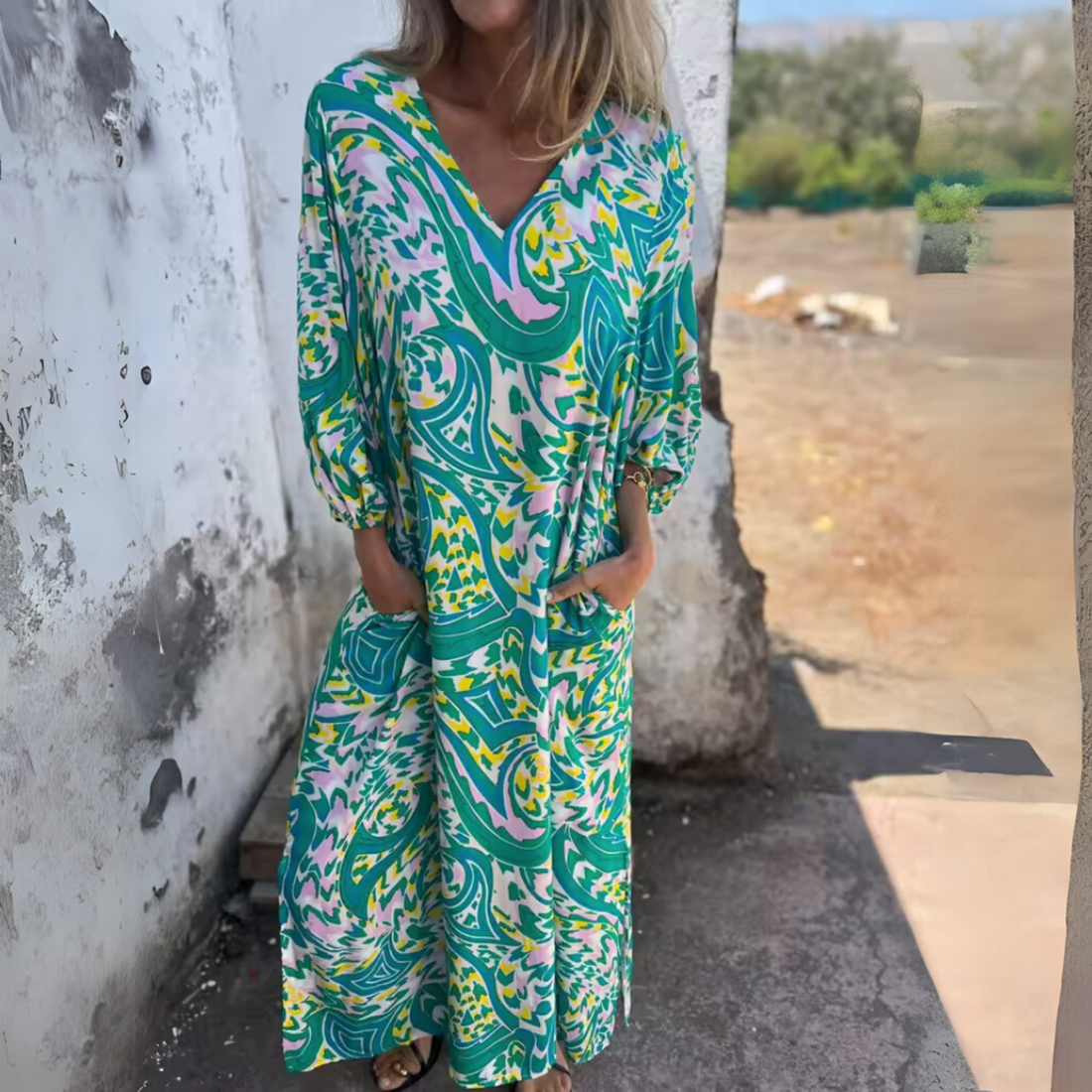 Andrea | Flowing Spring Dress