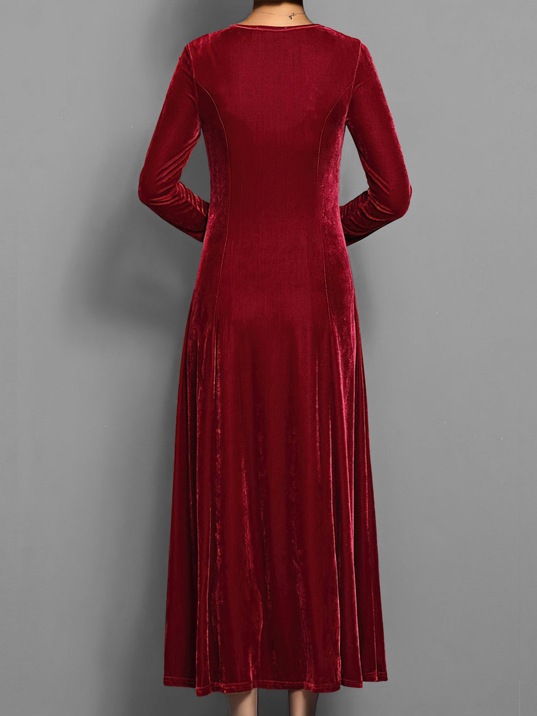 Elizabeth | Soft Velvet Dress