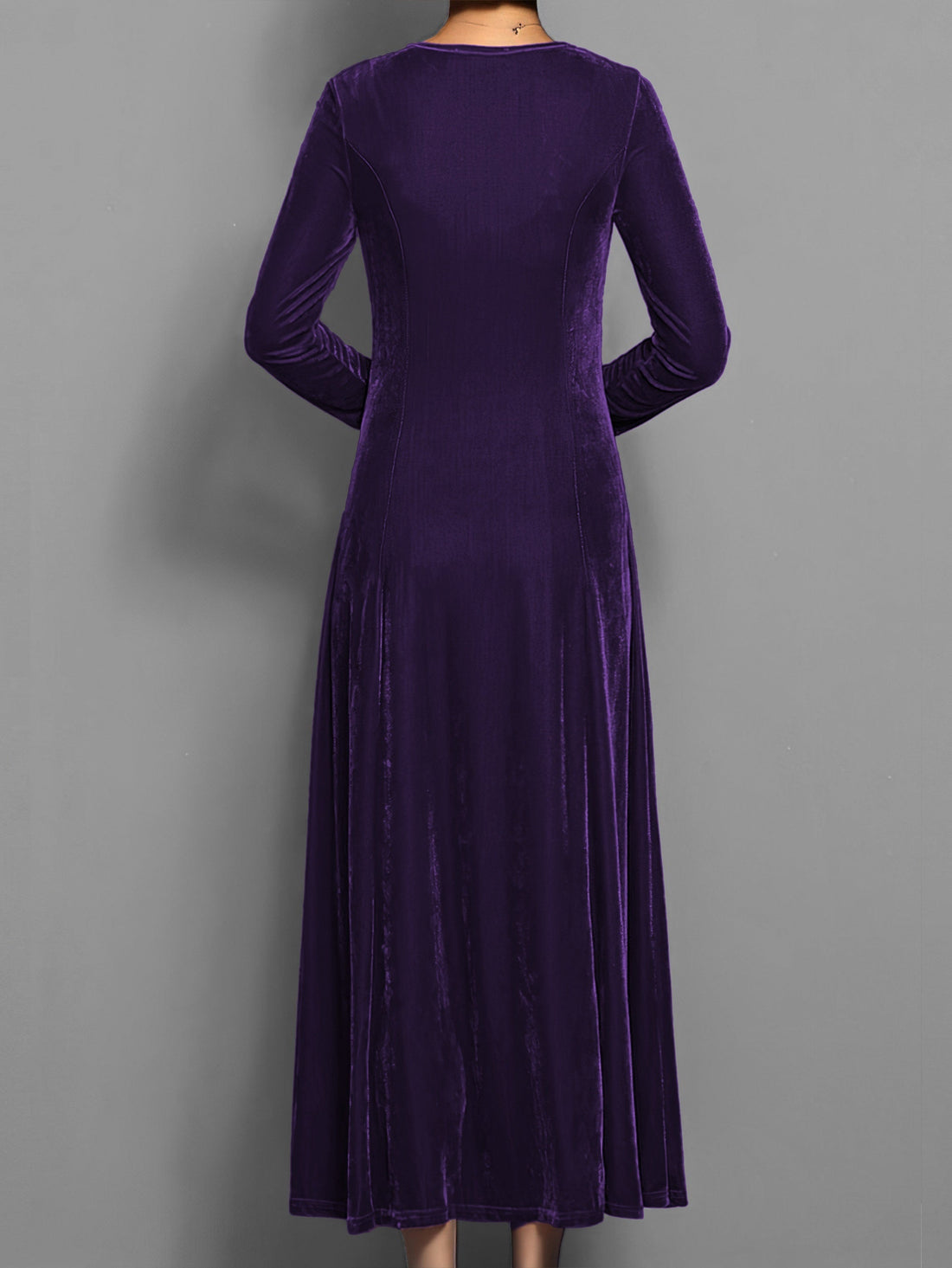 Elizabeth | Soft Velvet Dress