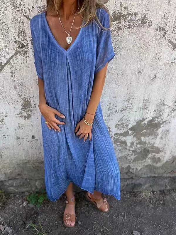 Amy | Loose V-neck Dress