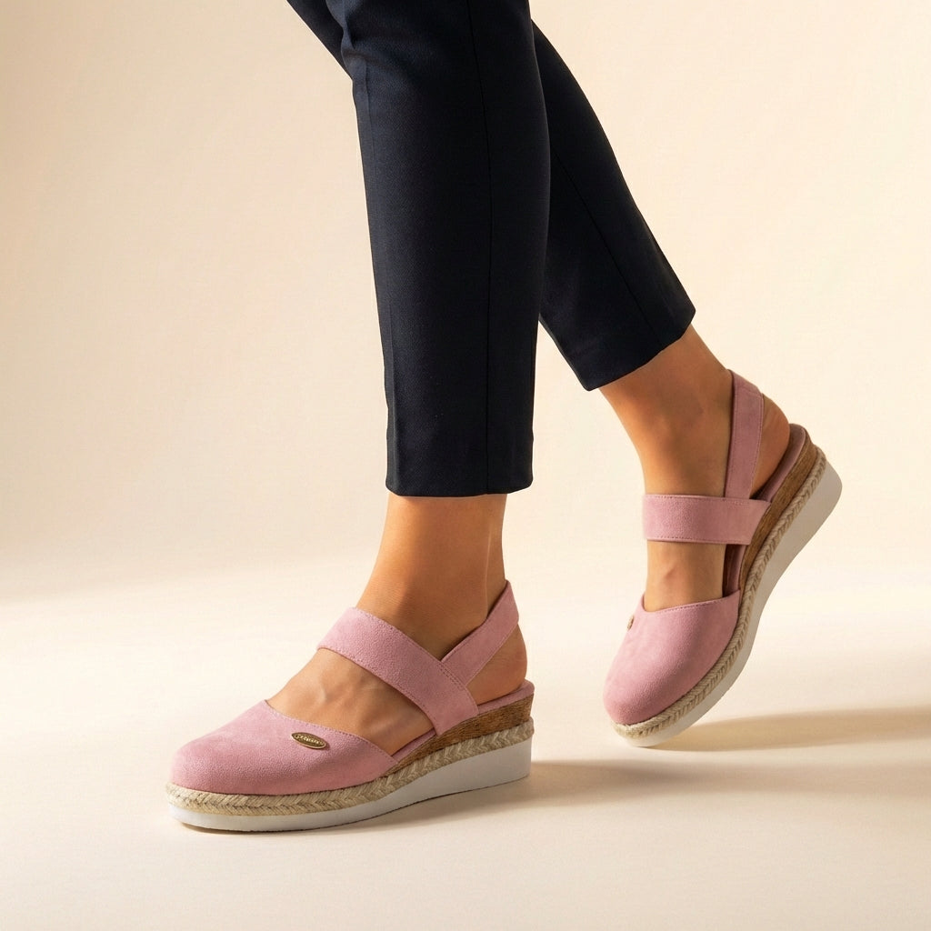 Emily | Women's Comfort Fit Espadrille Platform Sandals