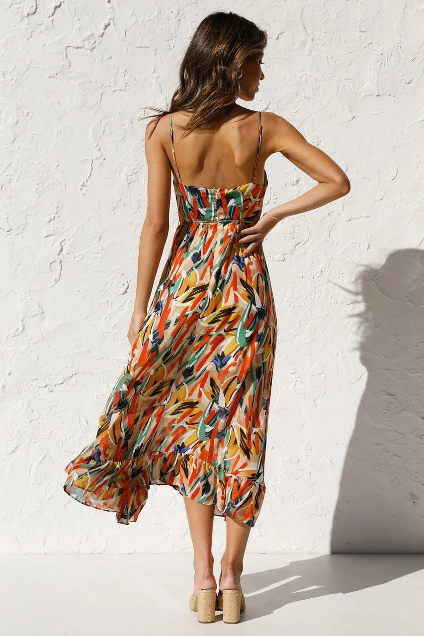 TropicLush | Elegant Dress