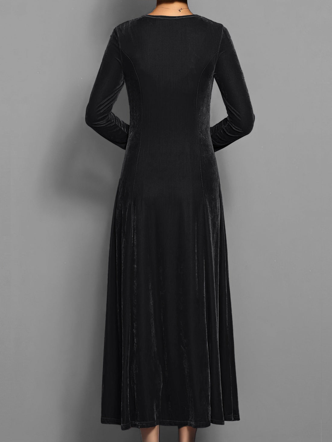 Elizabeth | Soft Velvet Dress