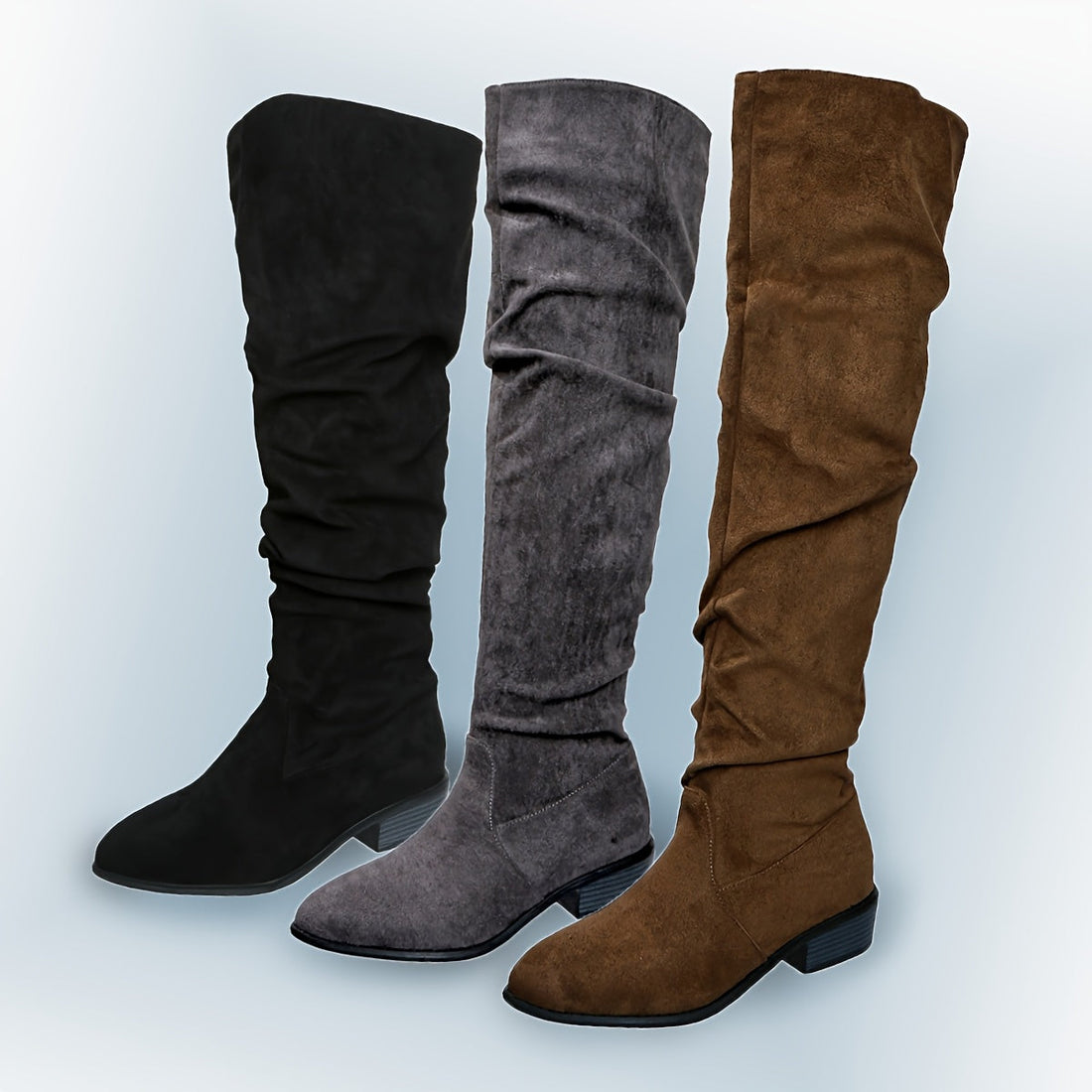 Jacinda | Over the Knee Slouch Boots
