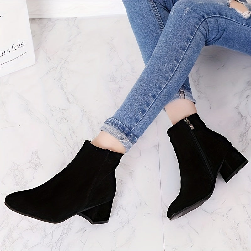 Alcyone | Women's Chelsea Ankle Boot with Block Heel