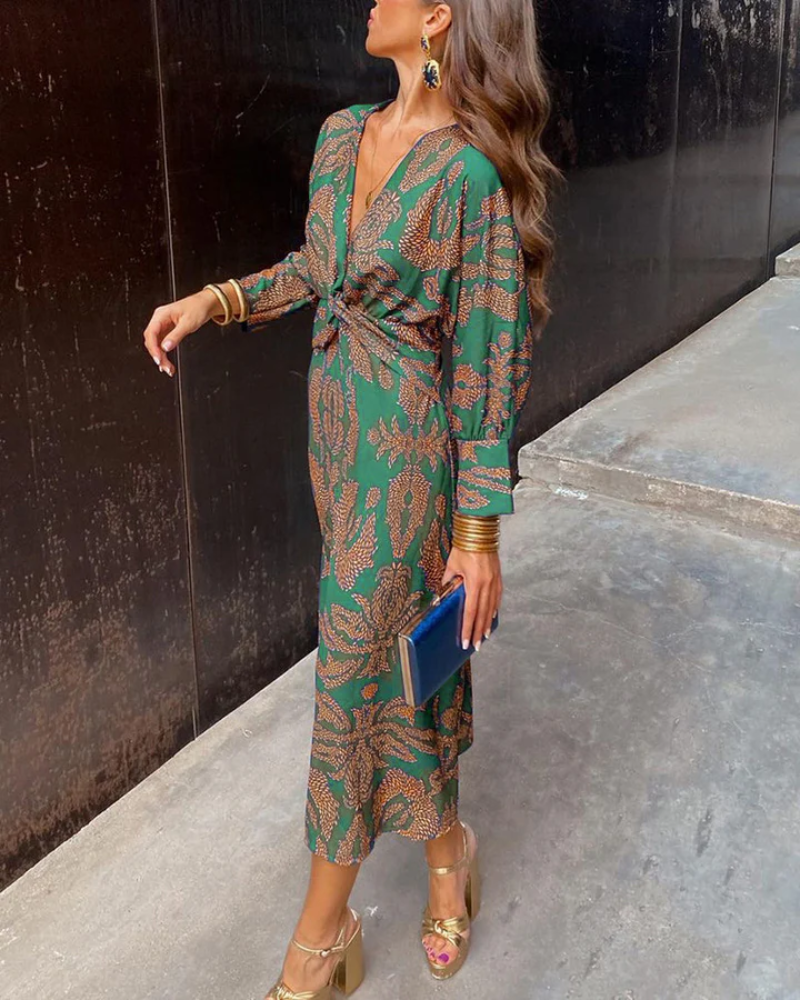 Julie | Women’s Long Sleeve Maxi Dress