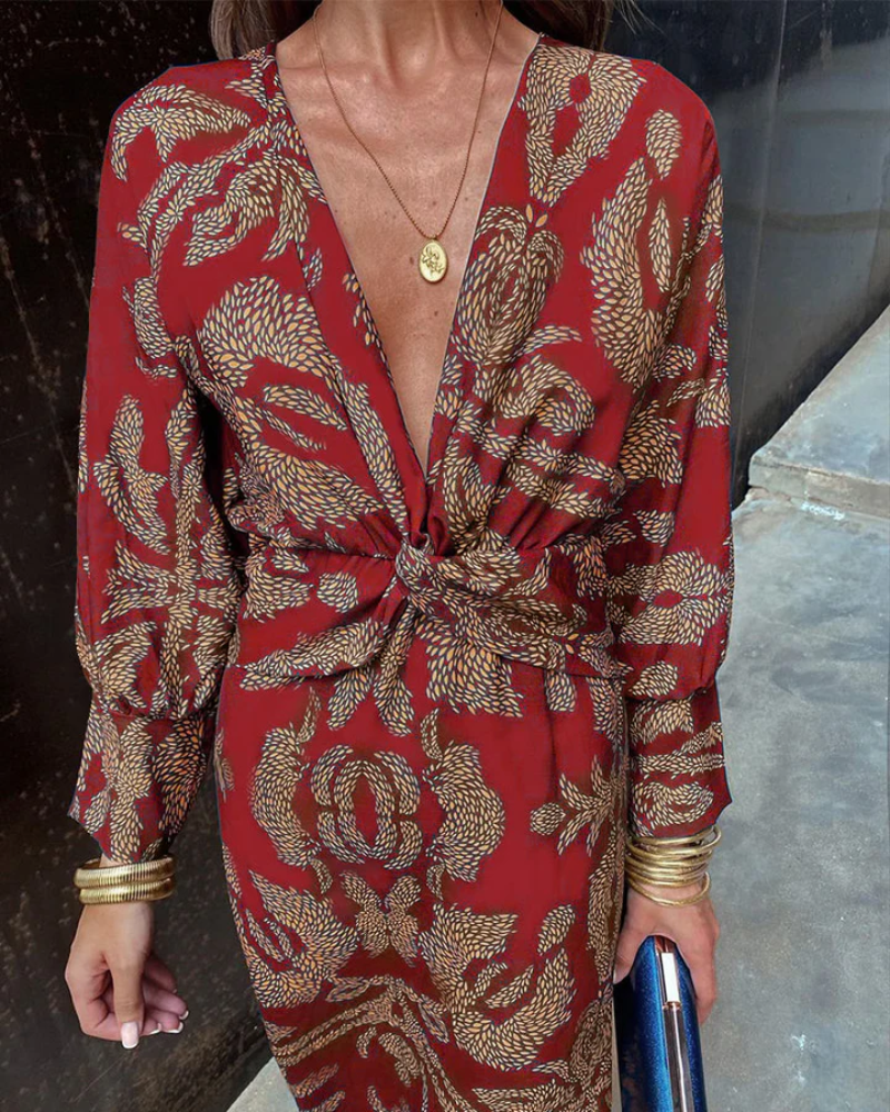 Julie | Women’s Long Sleeve Maxi Dress