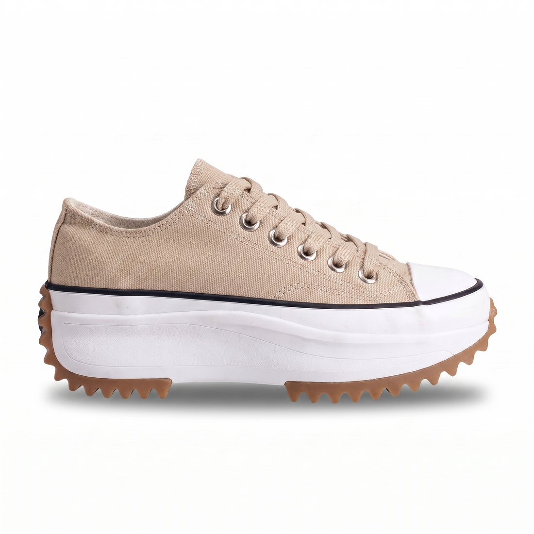 Roseline | Women's Retro Platform Lace-Up Sneakers