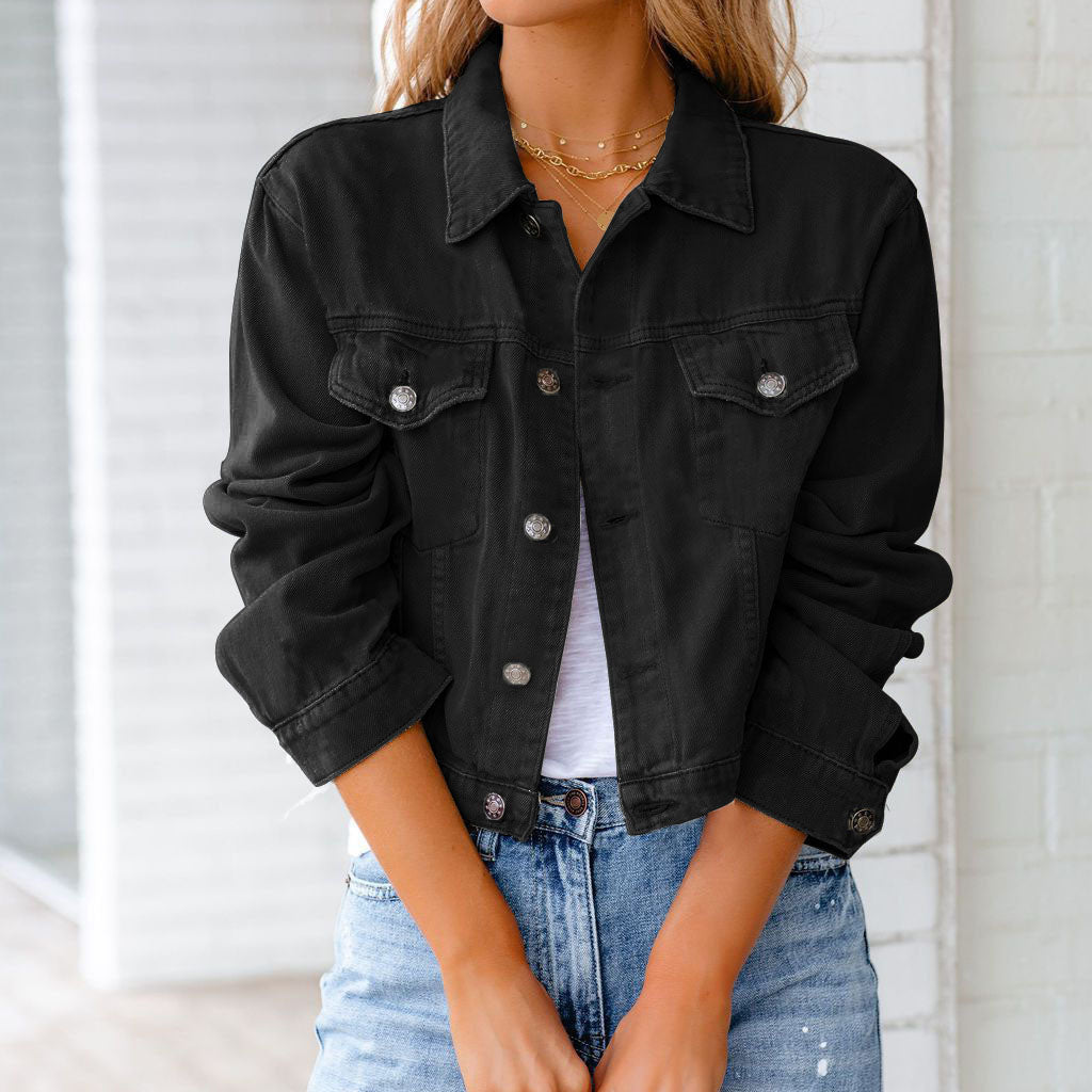 Lucinda | Cropped Long Sleeve Jacket