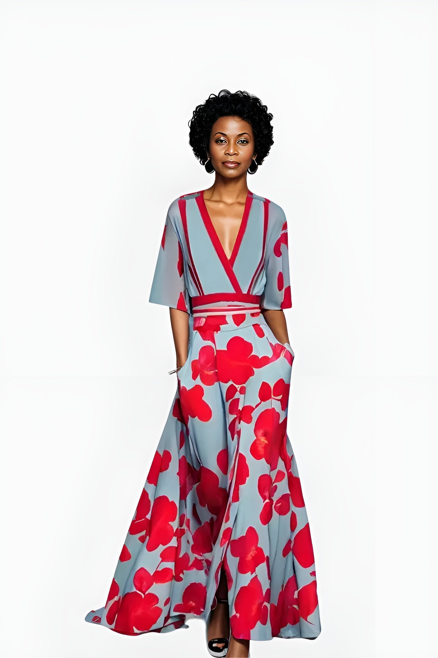 Florita | Floral Wrap Dress