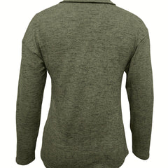 Quinn | Women's Half Zip Pullover Long Sleeve Casual Top