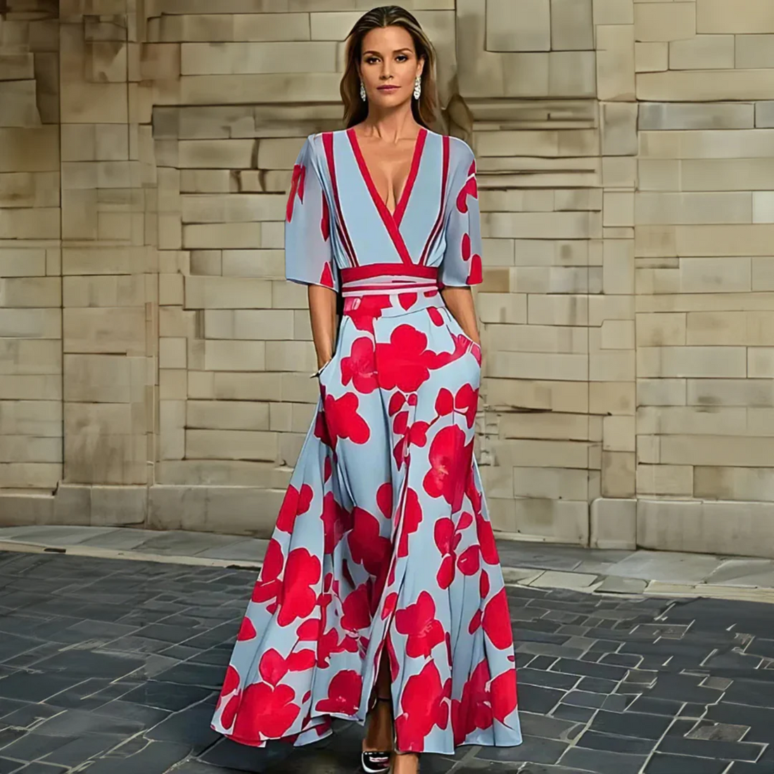 Florita | Floral Wrap Dress