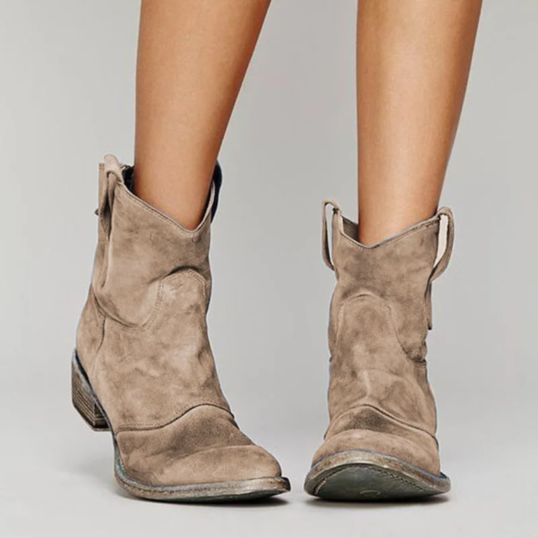 Mari | Chic Suede Ankle Boots