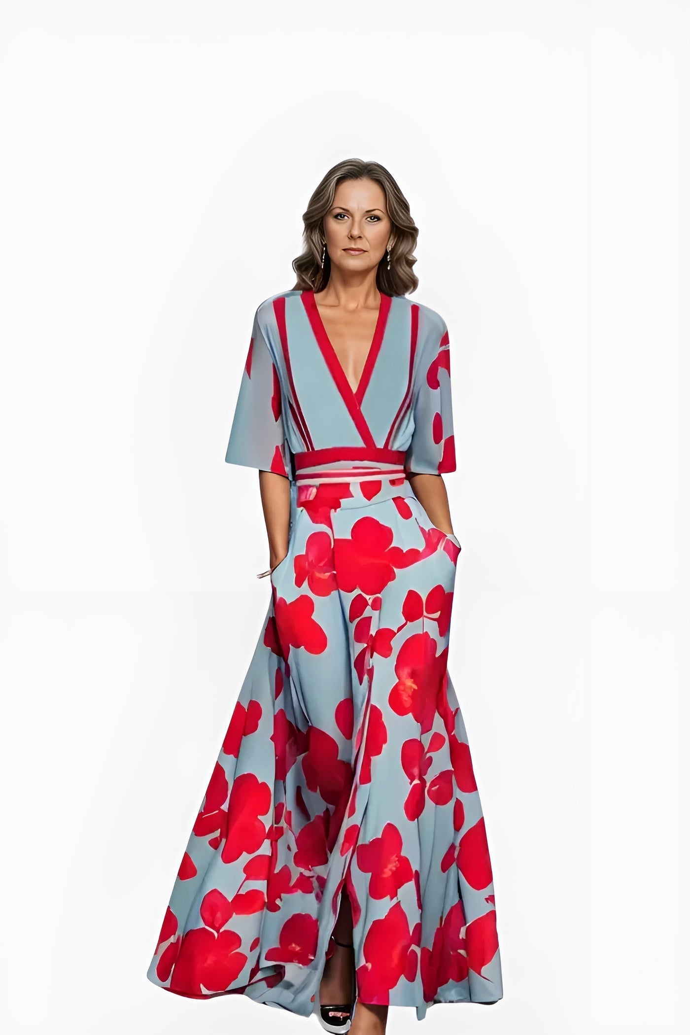 Florita | Floral Wrap Dress