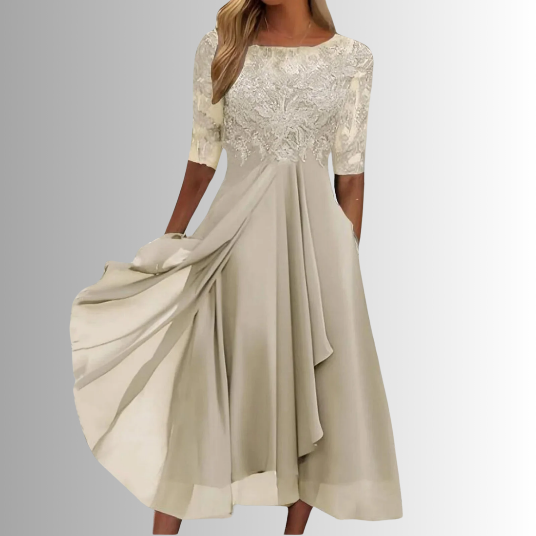 Rhonda | Elegant Lace Dress