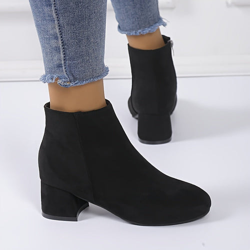 Alcyone | Women's Chelsea Ankle Boot with Block Heel