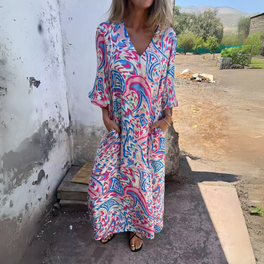 Andrea | Flowing Spring Dress