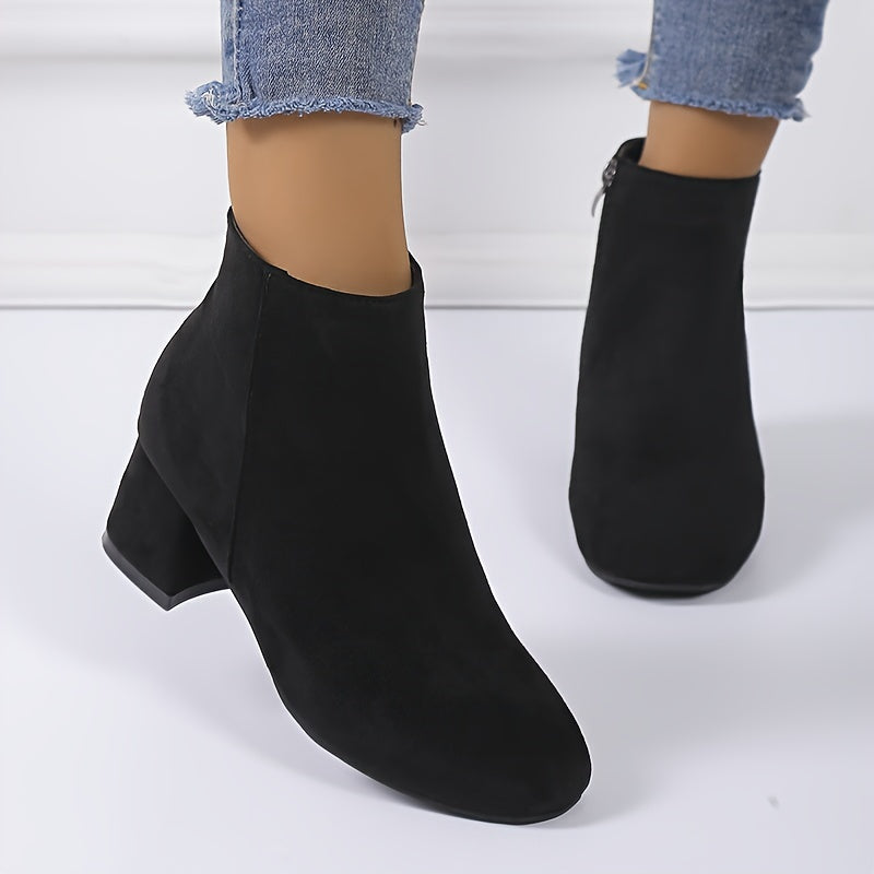 Alcyone | Women's Chelsea Ankle Boot with Block Heel