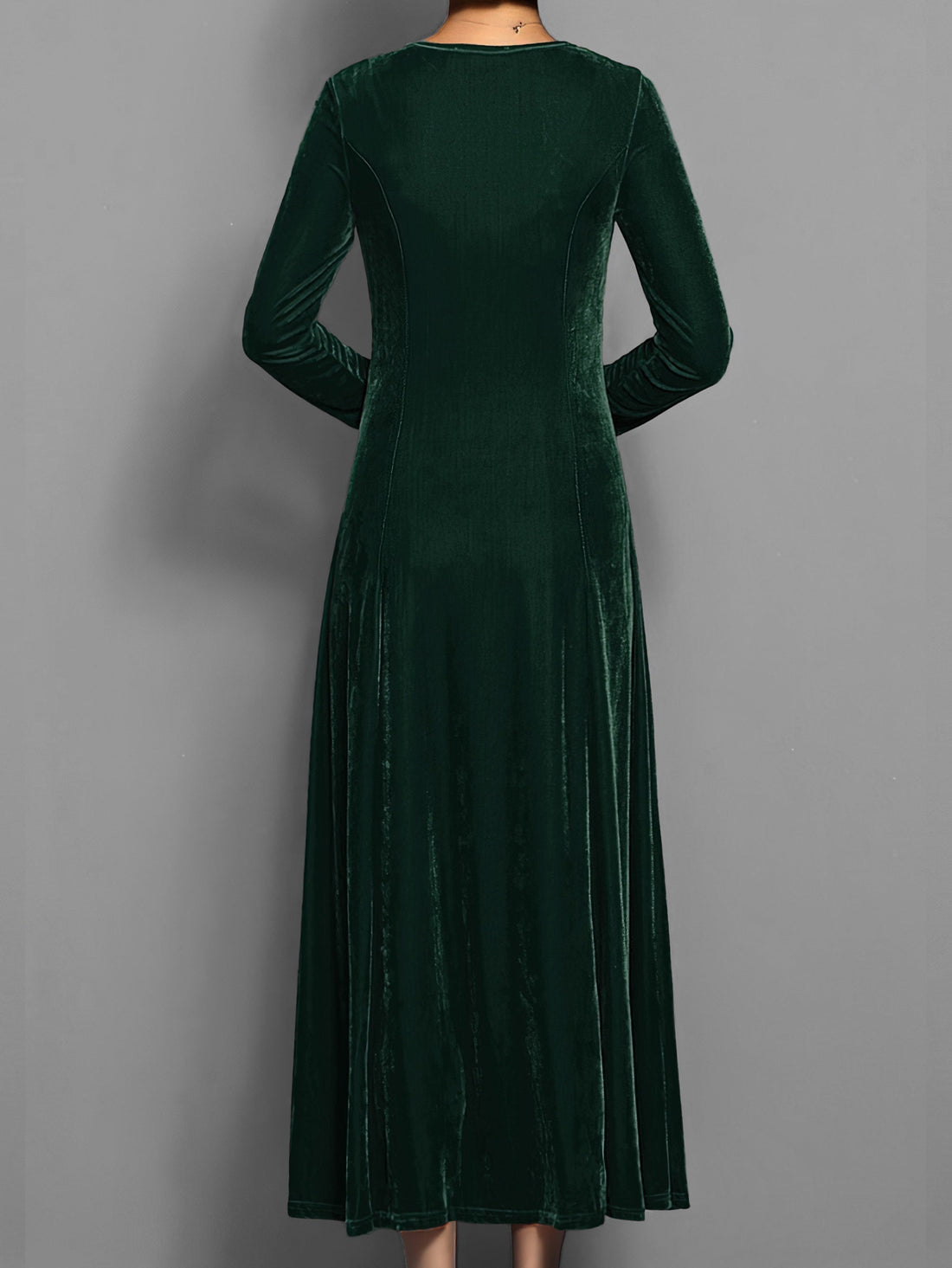 Elizabeth | Soft Velvet Dress