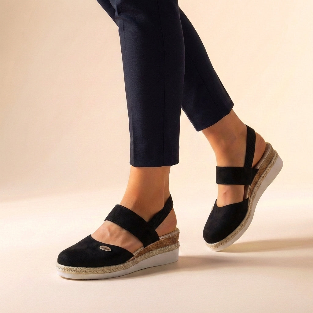 Emily | Women's Comfort Fit Espadrille Platform Sandals
