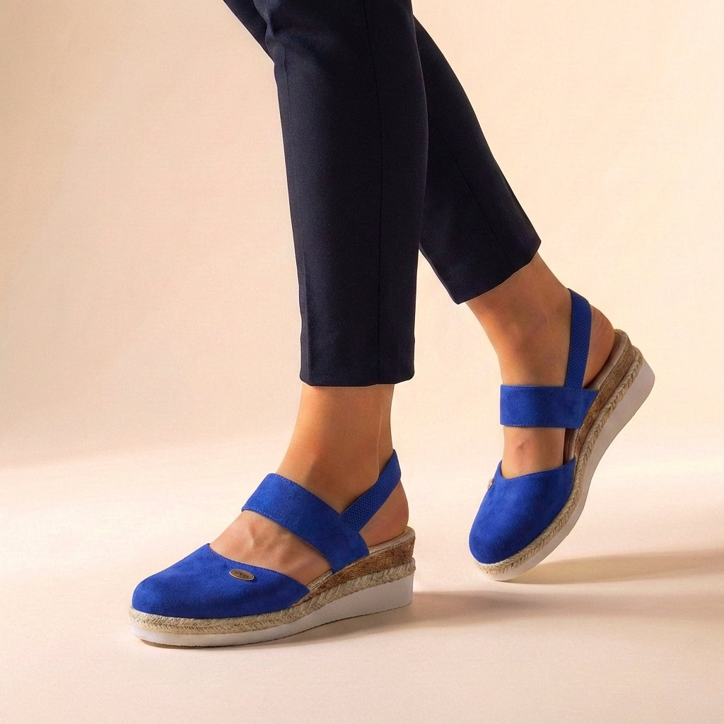 Emily | Women's Comfort Fit Espadrille Platform Sandals