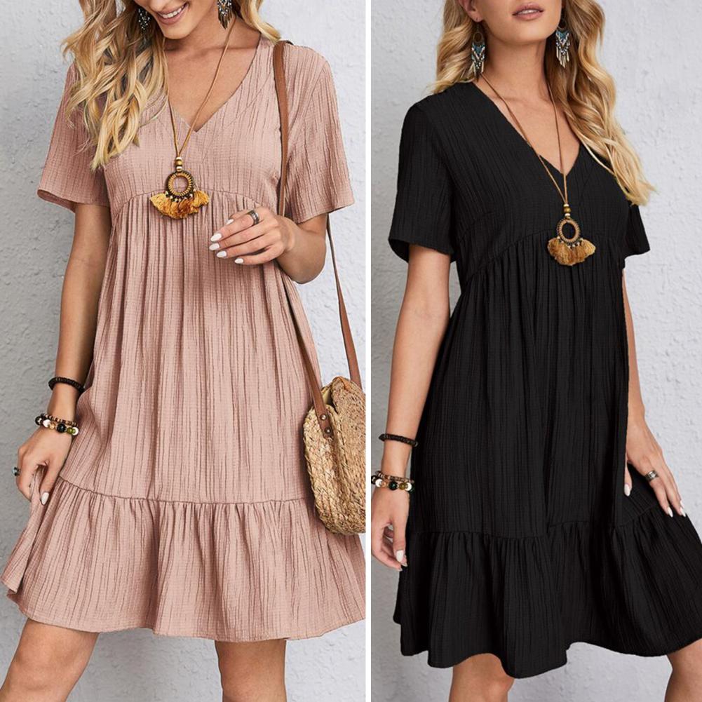 Kim | Elegant Dress with Belly Coverage