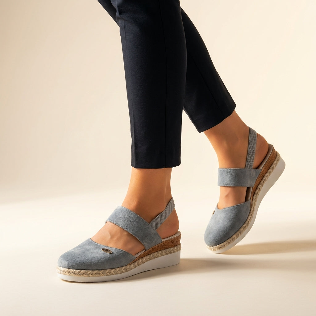 Emily | Women's Comfort Fit Espadrille Platform Sandals