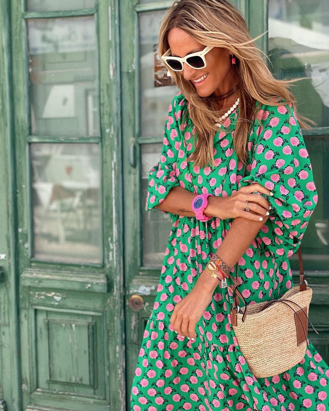 Haven | Floral Puff Sleeve Tiered Maxi Summer Dress