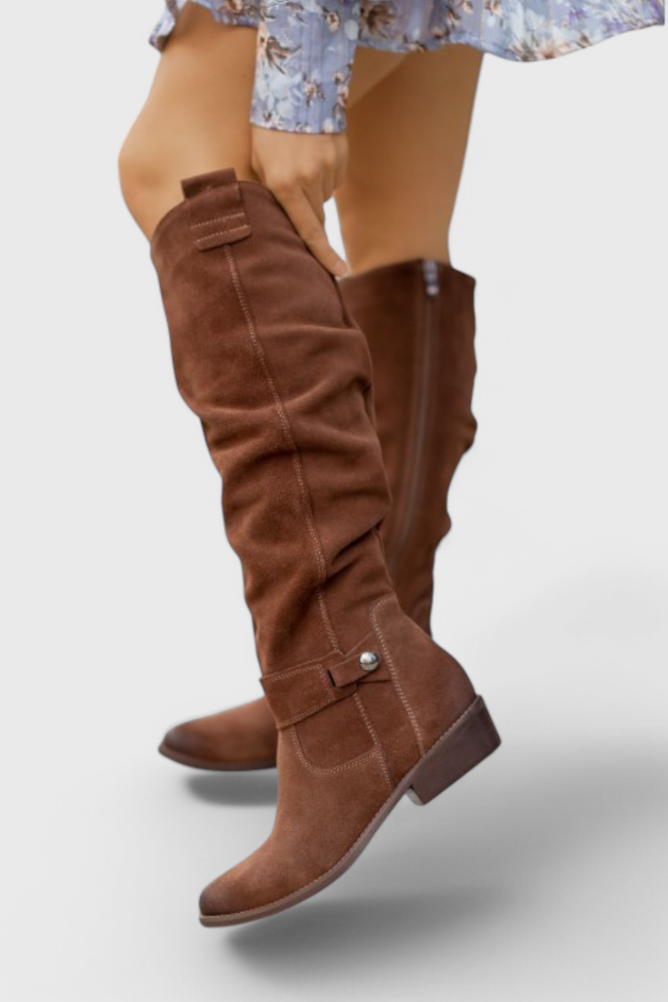 Celine | Retro-Inspired High Boots
