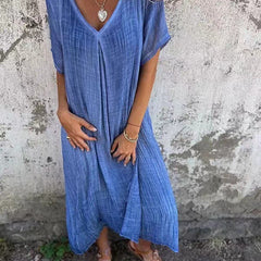 Amy | Loose V-neck Dress