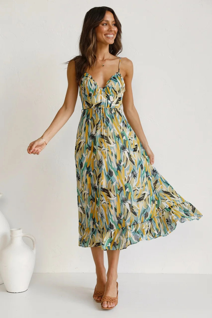 TropicLush | Elegant Dress
