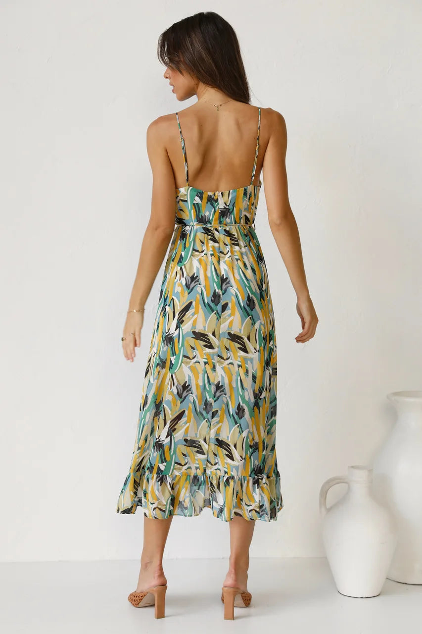 TropicLush | Elegant Dress
