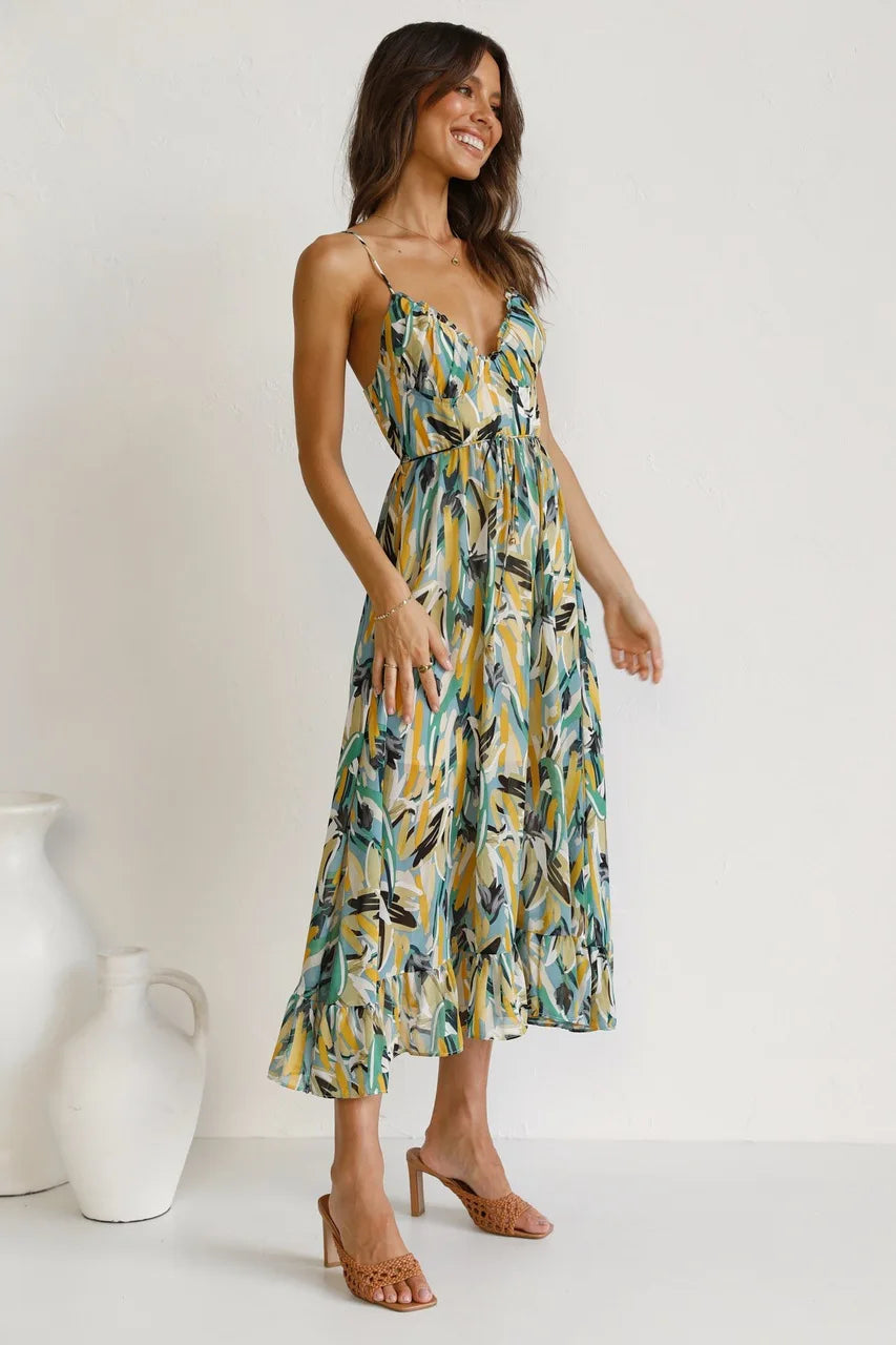 TropicLush | Elegant Dress