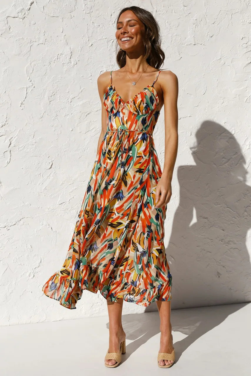 TropicLush | Elegant Dress