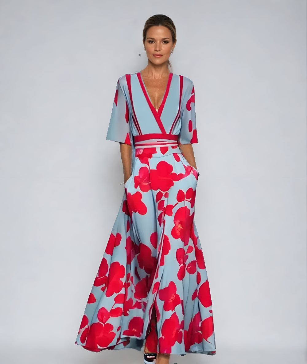 Florita | Floral Wrap Dress