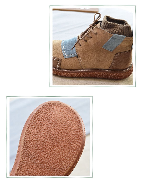 Marlowe | Women's Stitched Suede Chelsea Ankle Boots