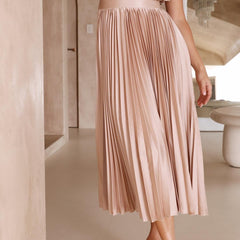 Maria | Elegant Pleated Maxi Dress