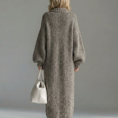 Adara | Women's Oversized Knit Sweater Maxi Dress