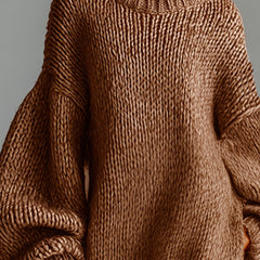 Adara | Women's Oversized Knit Sweater Maxi Dress