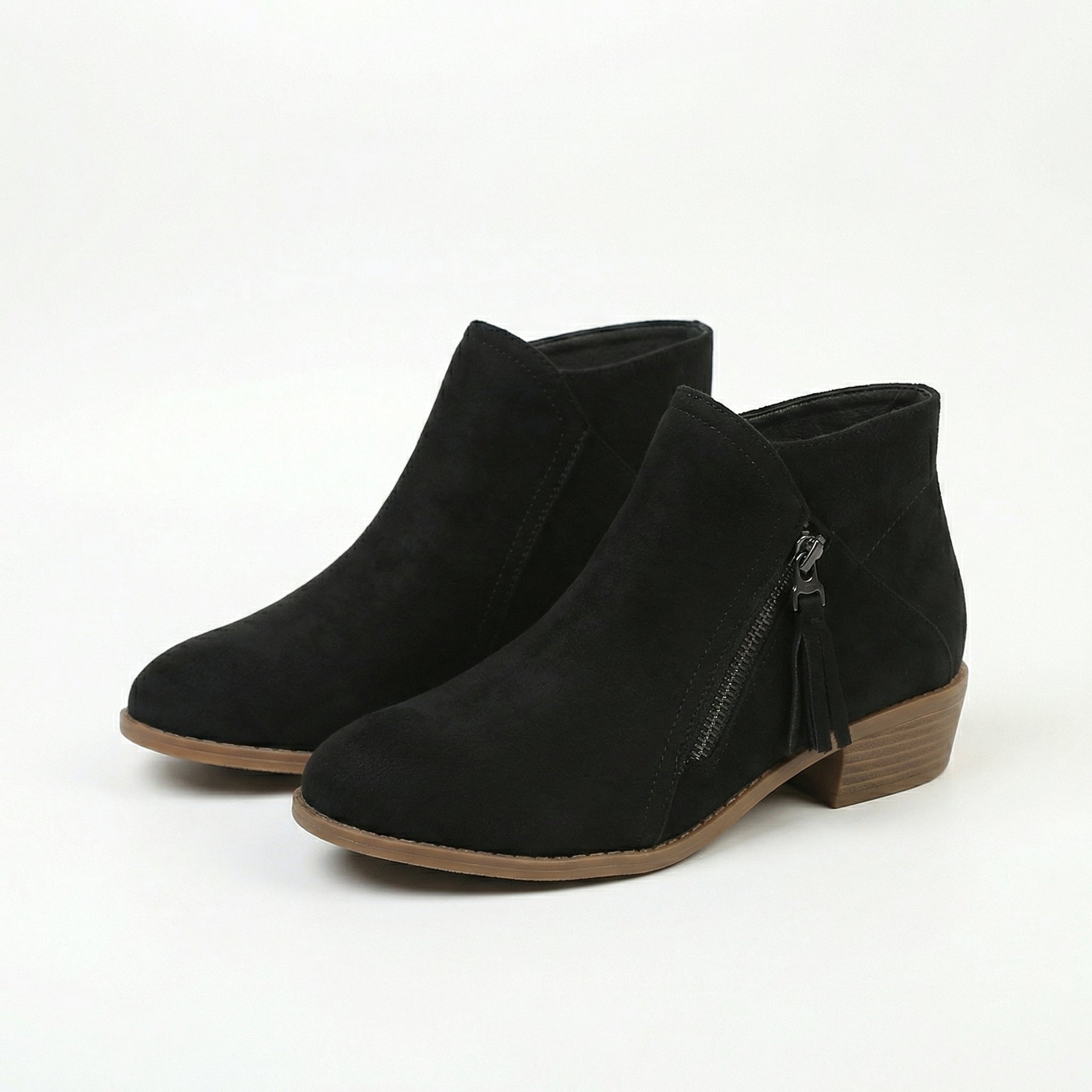 Pandora | Women's Ankle Boot with Tassel Zip Detail