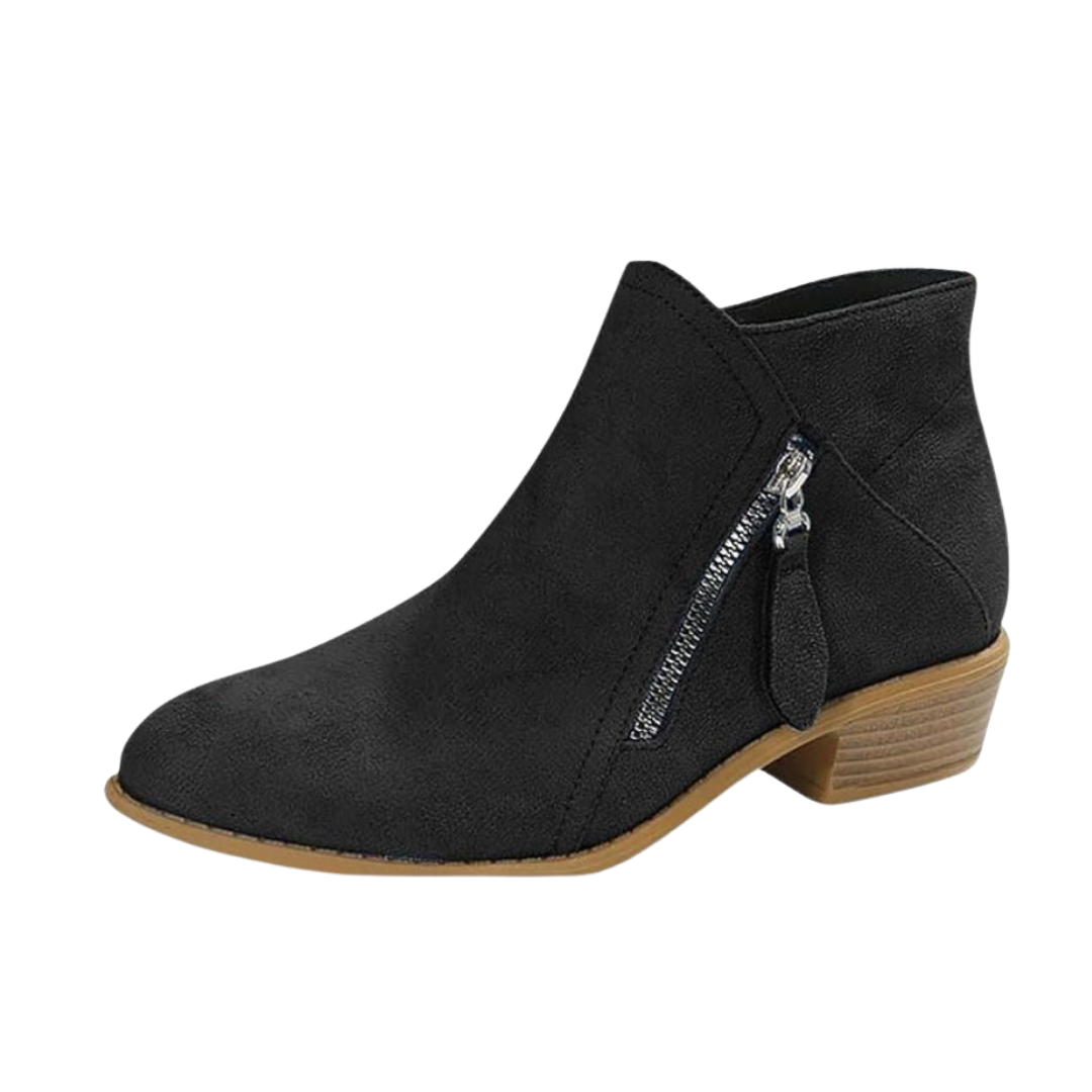 Pandora | Women's Ankle Boot with Tassel Zip Detail