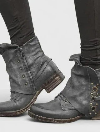 Willa | Women's Distressed Leather Ankle Boot