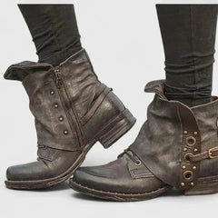 Willa | Women's Distressed Leather Ankle Boot