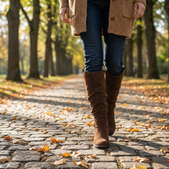 Lavinia | Women's Knee High Slouch Boots
