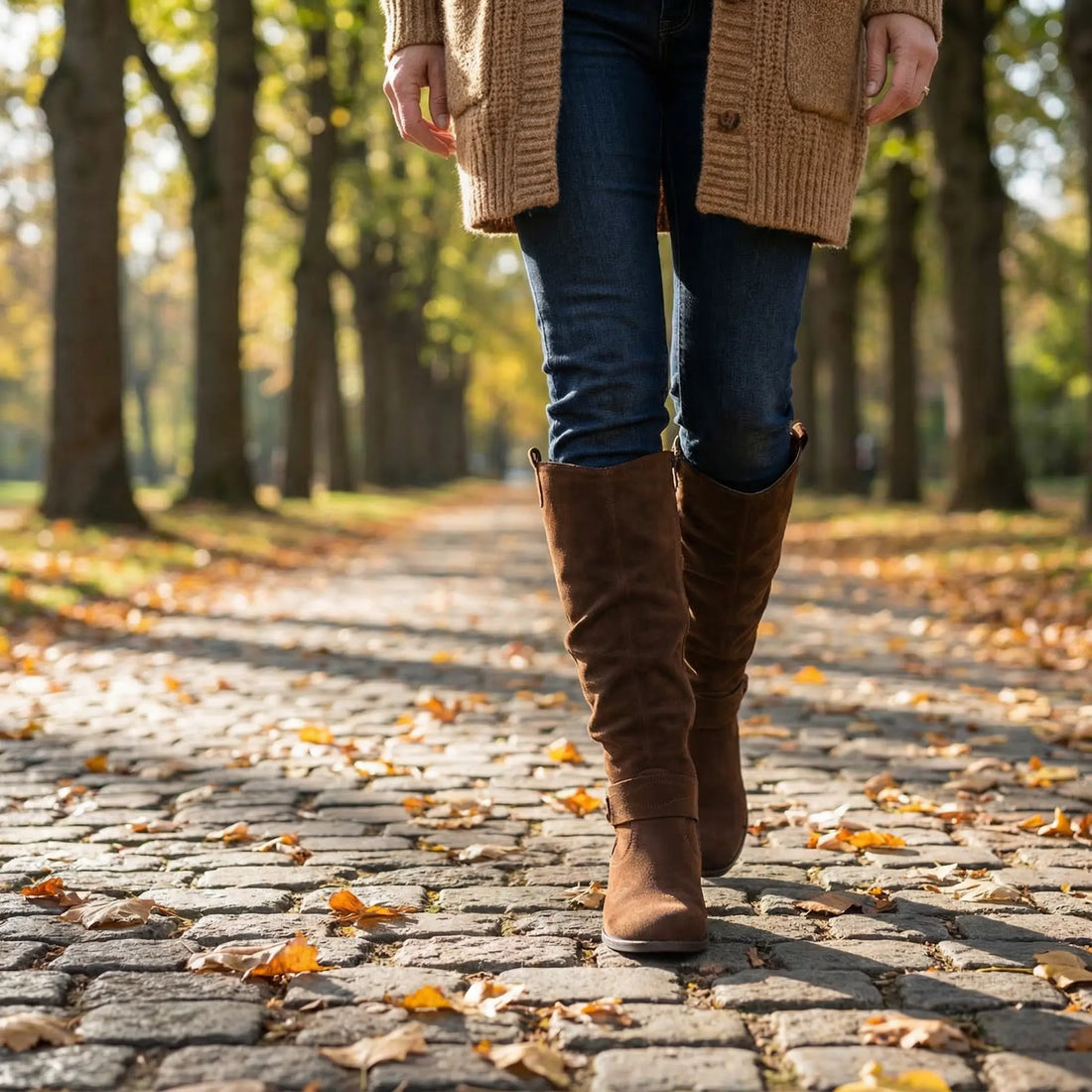 Lavinia | Women's Knee High Slouch Boots