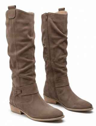Lavinia | Women's Knee High Slouch Boots