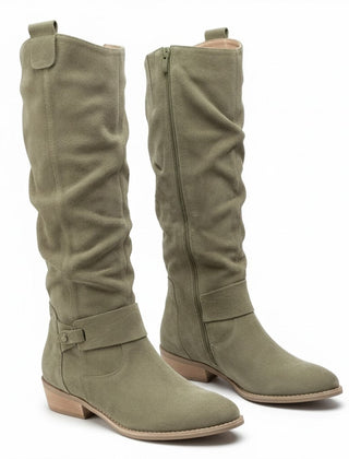 Lavinia | Women's Knee High Slouch Boots
