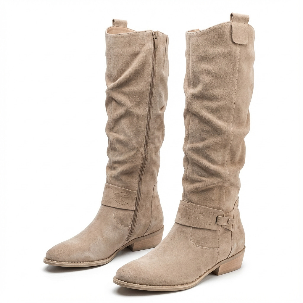 Lavinia | Women's Knee High Slouch Boots